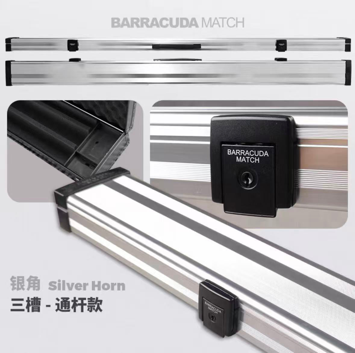 Barracuda Match Cue Case – Golden Horn Series