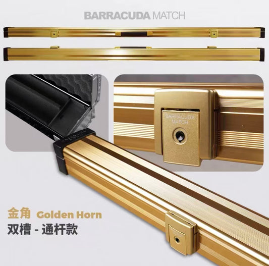 Barracuda Match Cue Case – Golden Horn Series