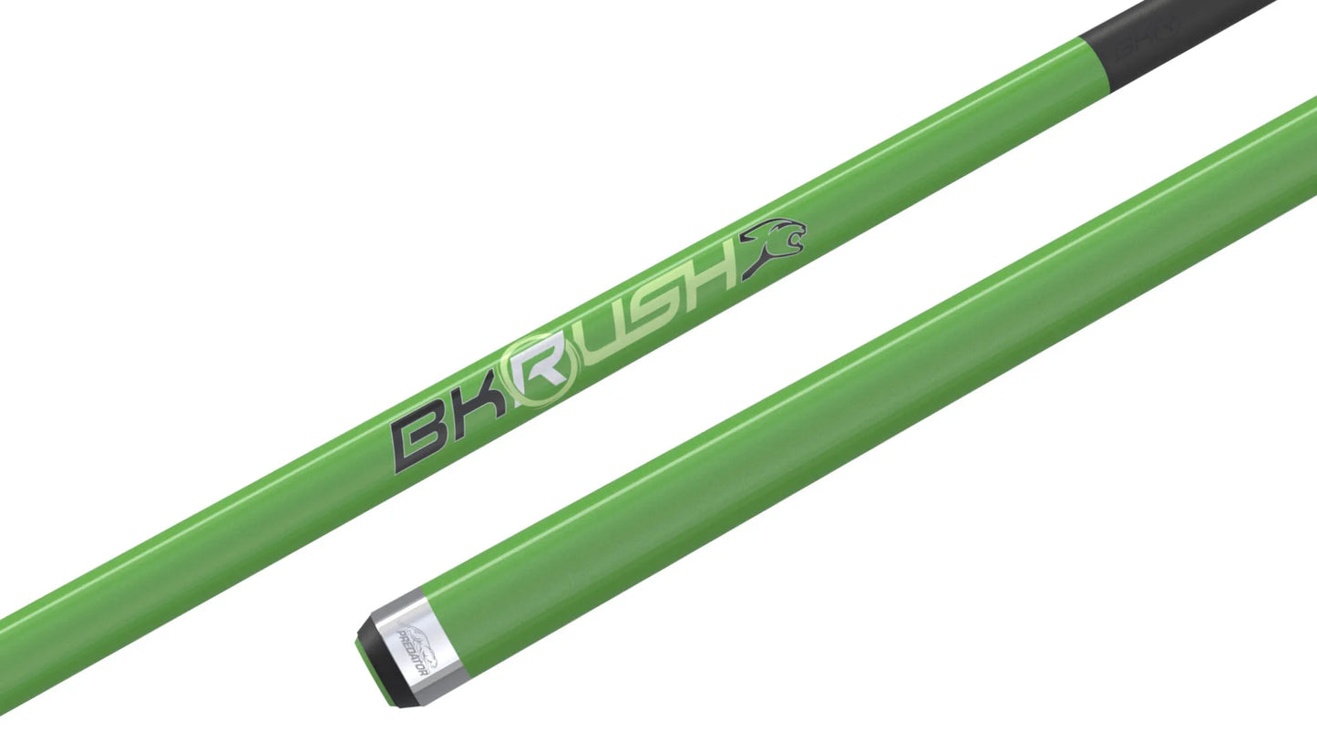 Predator Neon Green BK Rush® Break Cue - No Wrap